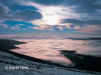 Winter inversion  * Krkonose Mountains (Giant Mts)