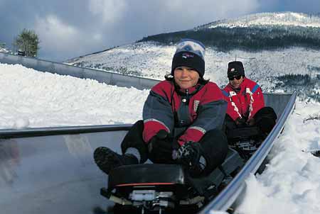 pict: Bobsleigh Track Harrachov - Harrachov
