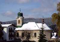 Sv. Wenceslav's church Harrachov * Krkonose Mountains (Giant Mts)