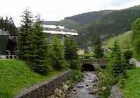 enlarge picture: Lower station of the lift Pln * Krkonose Mountains (Giant Mts)