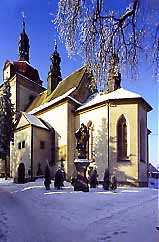 St. Mikul (St. Nicholas) Church Horn Brann * Krkonose Mountains (Giant Mts)