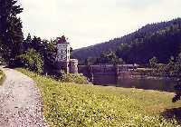 enlarge picture: Labsk prehrada (The Labe dam) * Krkonose Mountains (Giant Mts)