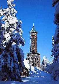 The observation tower tpnka Koenov * Krkonose Mountains (Giant Mts)