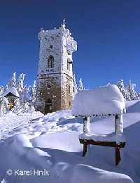 The observation tower of al Benecko * Krkonose Mountains (Giant Mts)